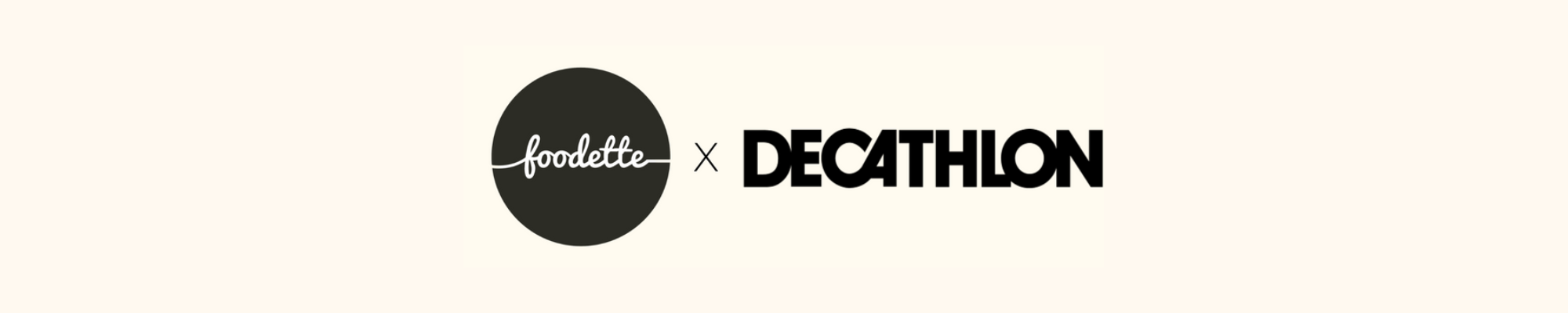 Logo Foodette et Decathlon